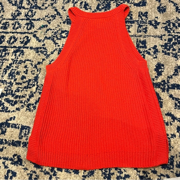 Madewell Red Sweater Tank Top - Picture 3 of 3